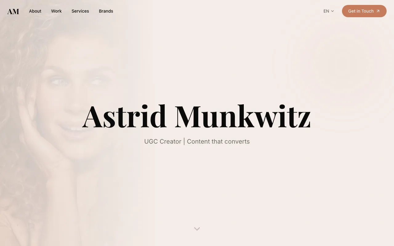 Astrid Munkwitz — UGC Creator